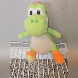 Nintendo Green and Orange Plush Yoshi